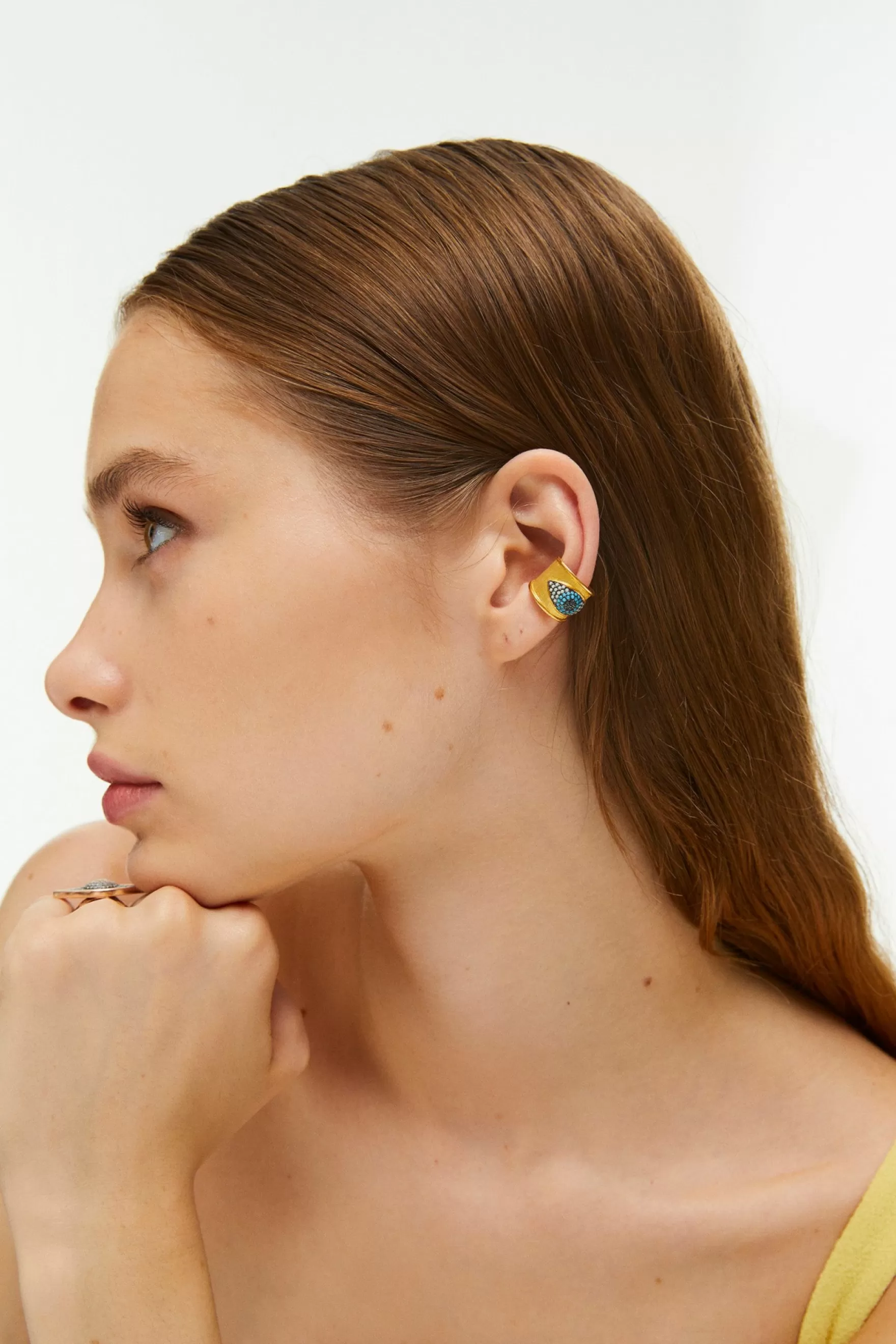 Hot Nazar Earcuff Piercings & Earcuffs