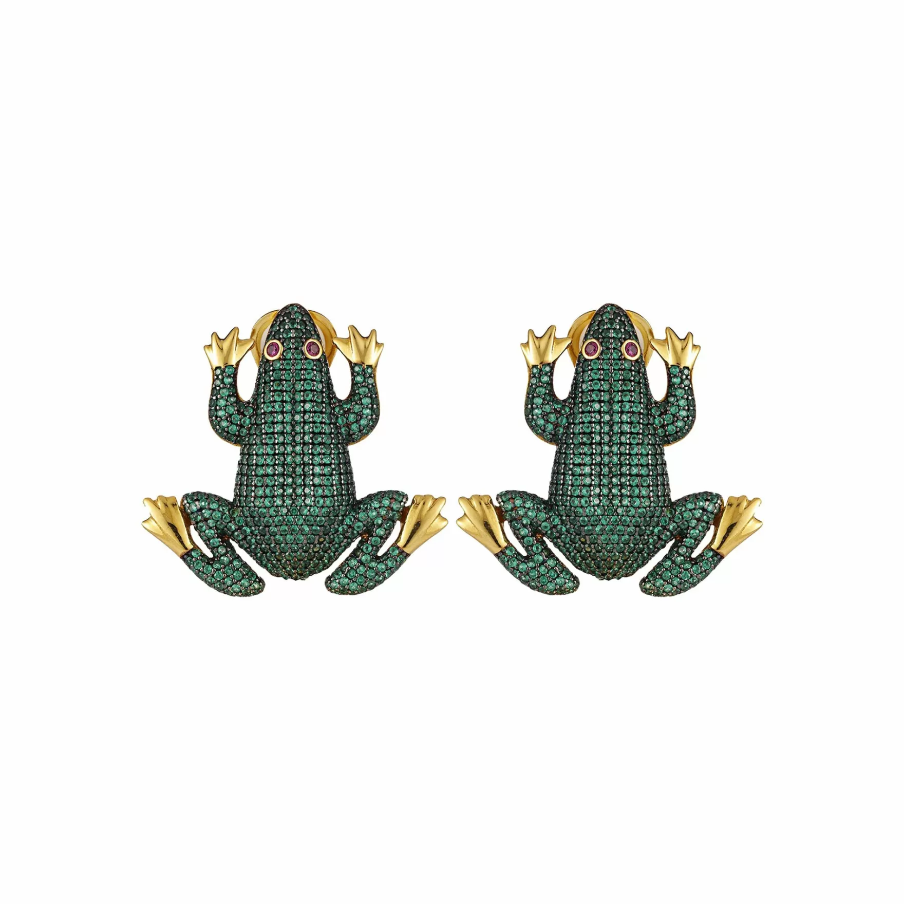 New Prince Frog Earrings Earrings