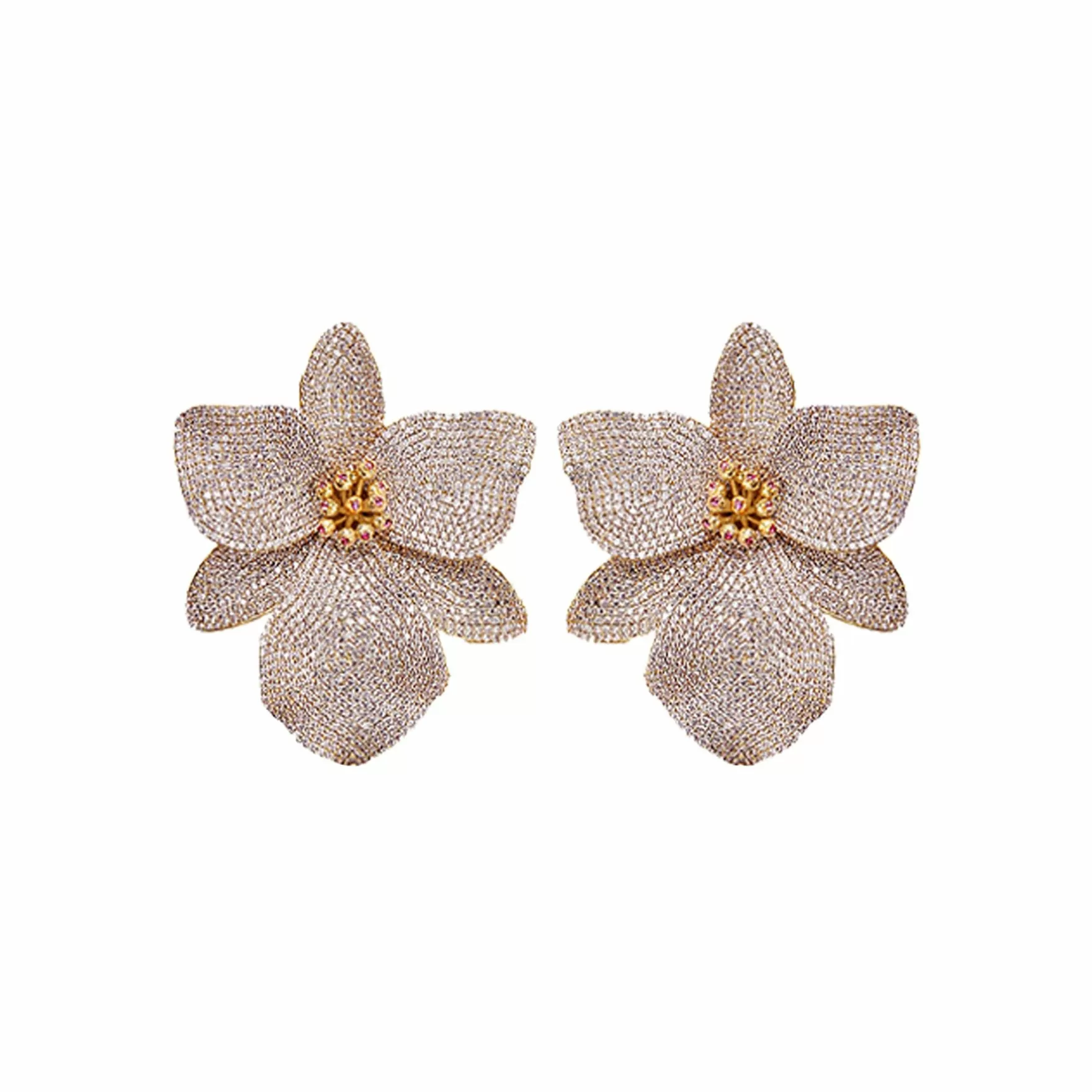 Sale Singapore Orchids Earrings Earrings